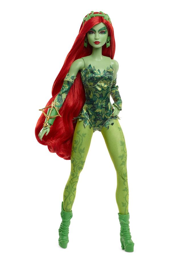 Barbie Signature Poison Ivy Collectible Doll With Posable Body And Iconic Outfit & Accessories New Arrival