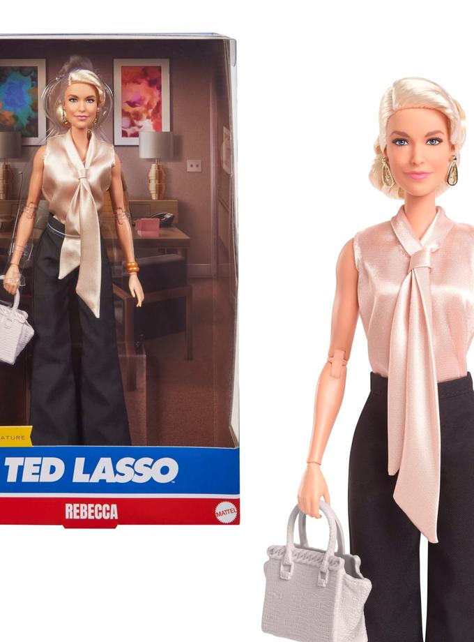 Barbie Signature Ted Lasso Collectible Doll, Rebecca Welton Wearing Blouse And Slacks Best Seller