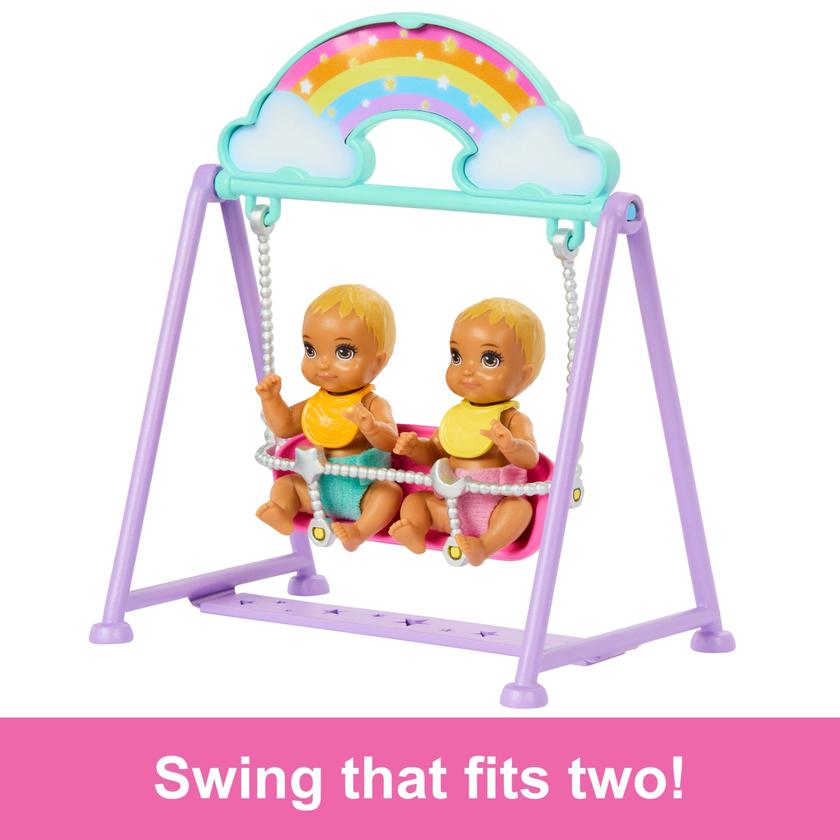 Barbie Skipper Babysitter Doll With Twin Nursery Playset & Accessories Best Buy