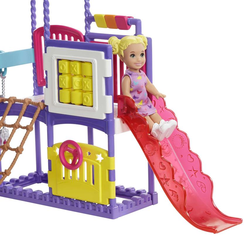 Barbie Skipper Babysitters Inc. Climb ‘n Explore Playground Dolls & Playset High Quality