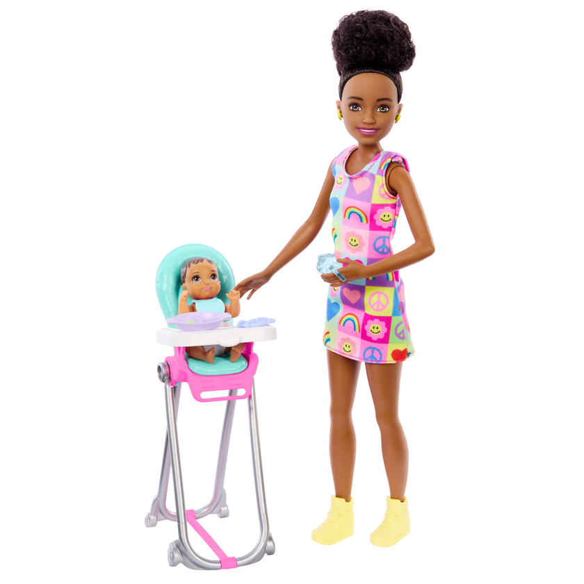 Barbie  Skipper  Babysitters Inc.  Coffret  Poupée, Bébé et Access. Best Seller