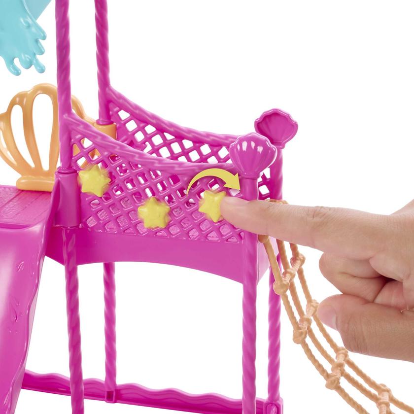 Barbie-Skipper Premiers Jobs Coffret Parc Aquatique, Avec Toboggan Same Day Delivery