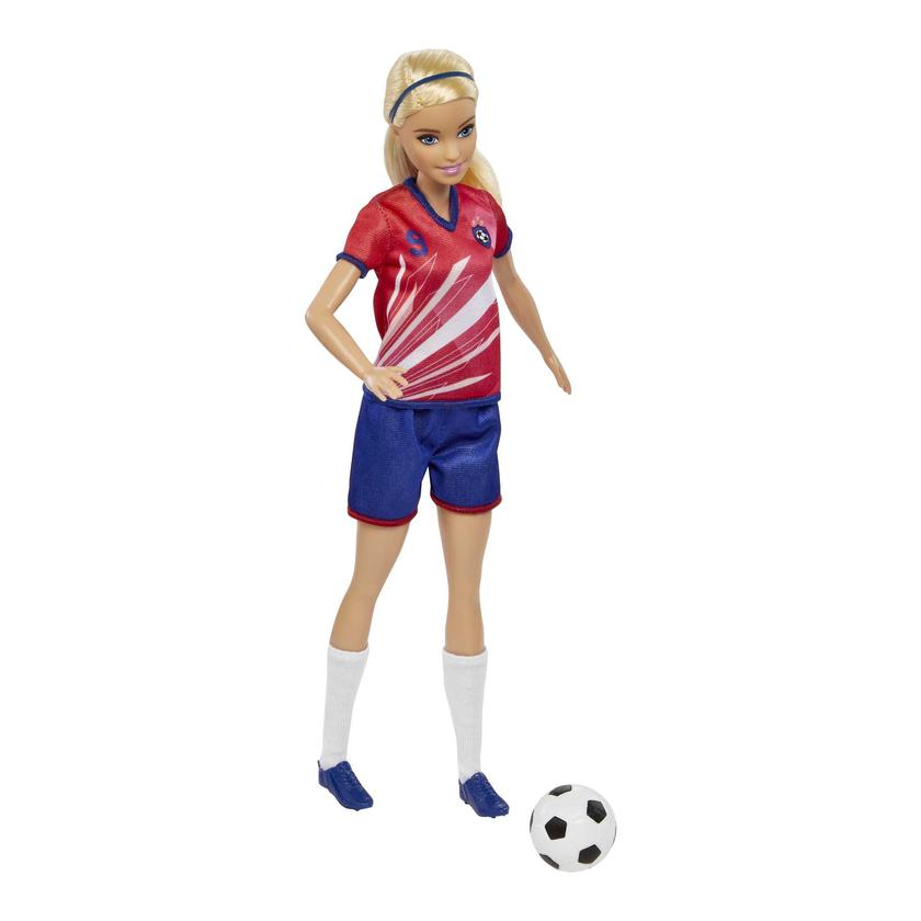 Barbie Soccer Doll, Blonde, #9 Uniform, Soccer Ball, Cleats,  Socks, 3 & Up Best Price