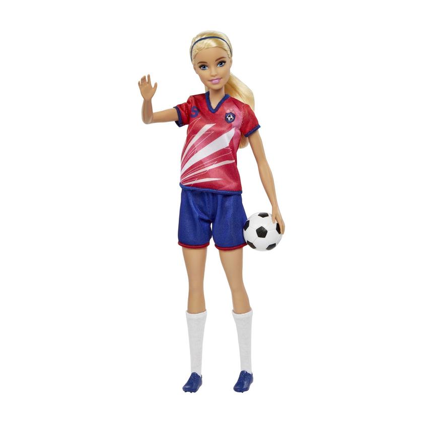 Barbie Soccer Doll, Blonde, #9 Uniform, Soccer Ball, Cleats,  Socks, 3 & Up Best Price