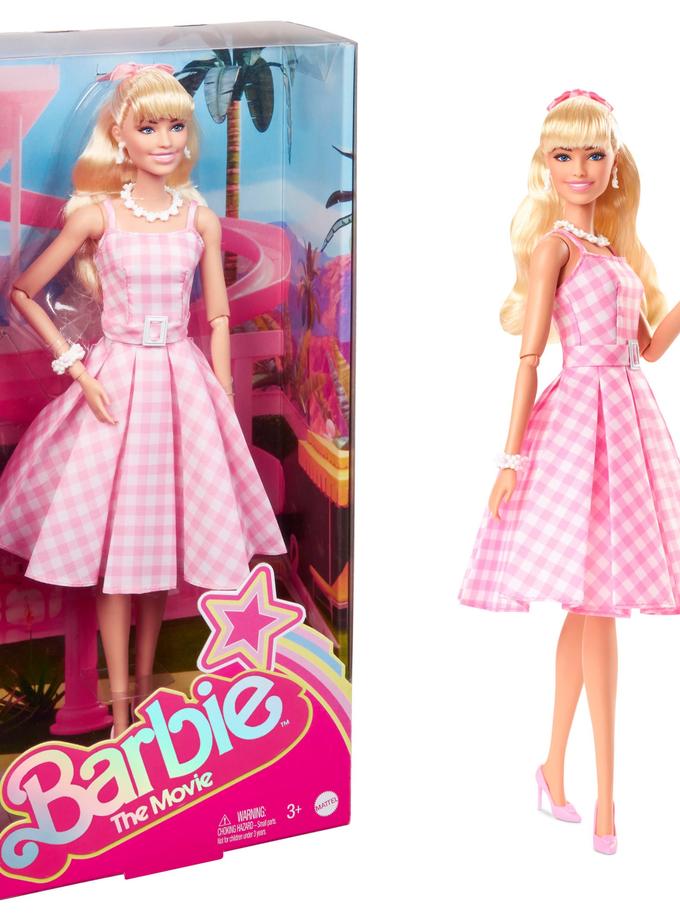 Barbie The Movie Collectible Doll, Margot Robbie As Barbie in Pink Gingham Dress High Quality