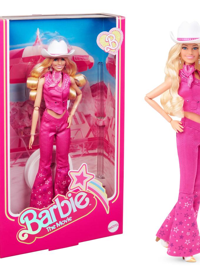 Barbie The Movie Collectible Doll, Margot Robbie As Barbie in Pink Western Outfit Same Day Delivery