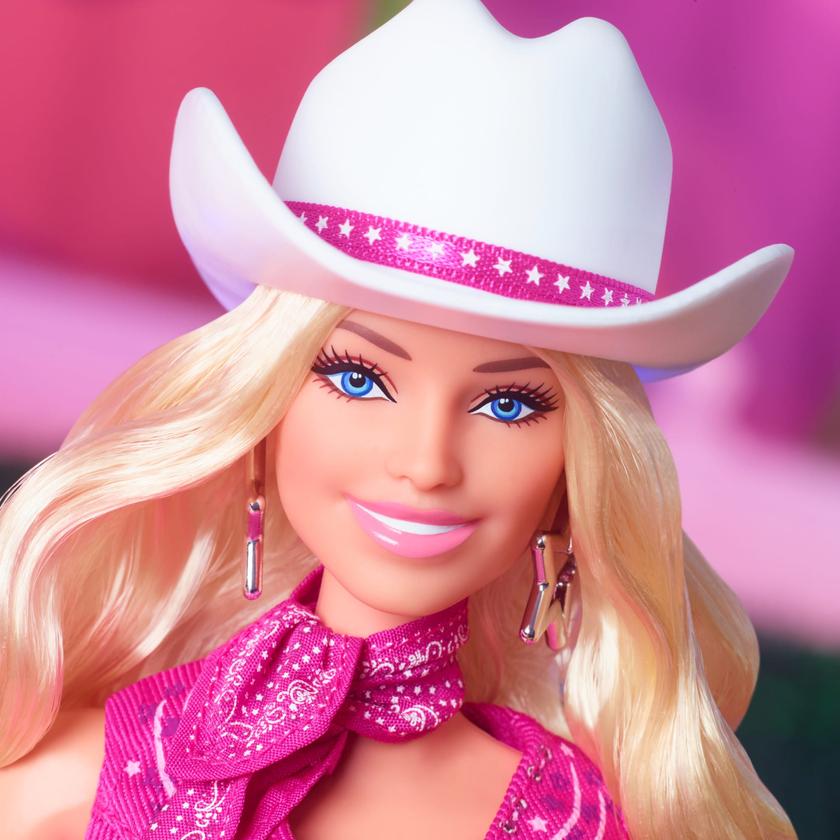 Barbie The Movie Collectible Doll, Margot Robbie As Barbie in Pink Western Outfit Same Day Delivery