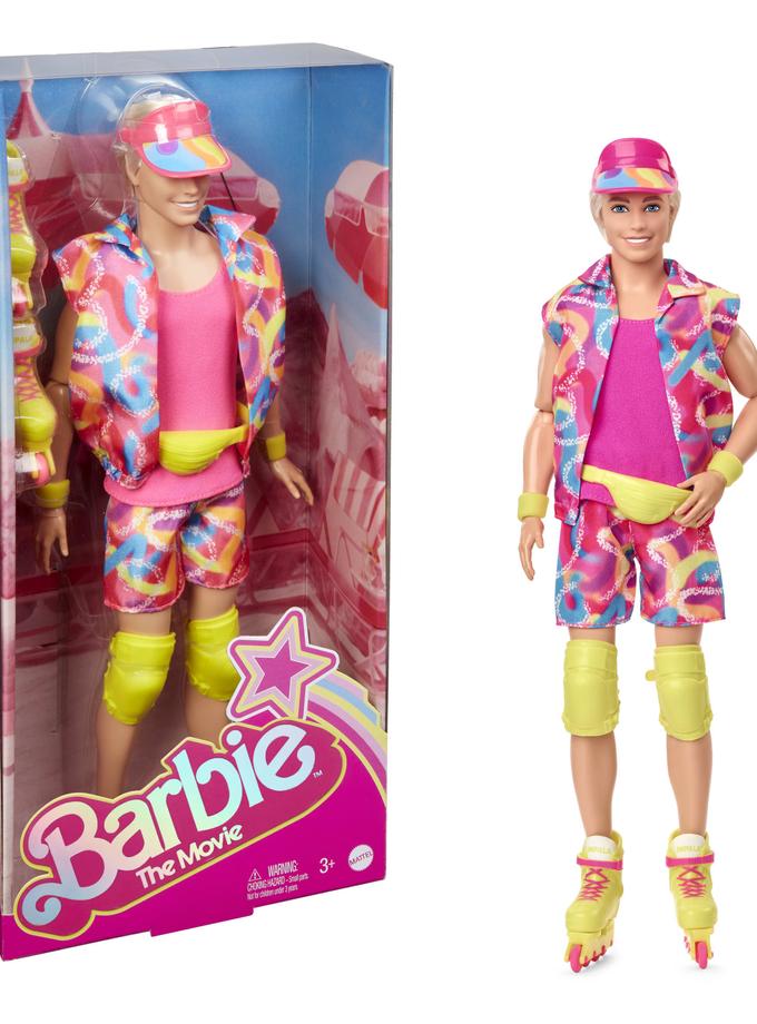 Barbie the Movie Collectible Ken Doll In Inline Skating Outfit Best Price