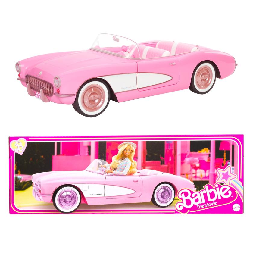 Barbie The Movie Corvette Convertible Collectible For Sale