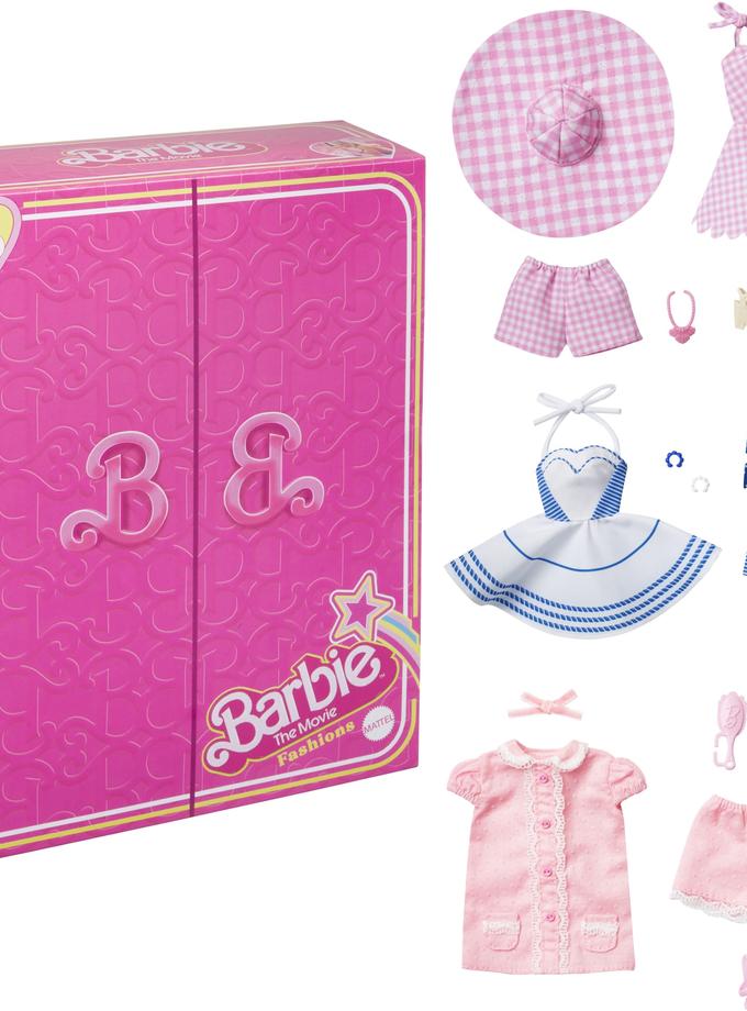 Barbie the Movie Fashion Pack With three Iconic Film Outfits And Accessories On Sale