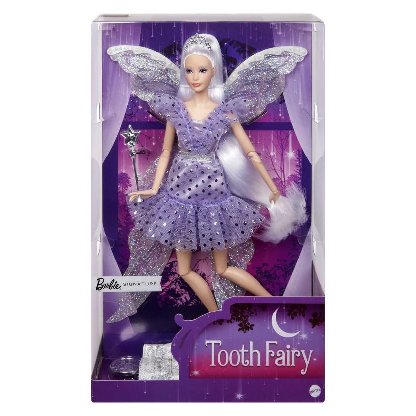 Barbie Tooth Fairy Doll With Wand & Fairy Wings, Gift For 6 Year Olds & Up High Quality