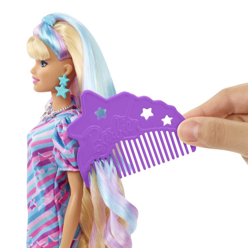 Barbie Totally Hair Boneca Vestido Estrelas Amarelas Best Buy