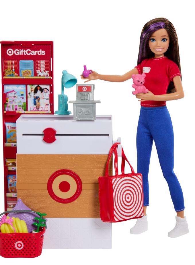 Barbie Toys, Skipper Doll And Target First Jobs Set With Checkout Stand And Accessories For Sale