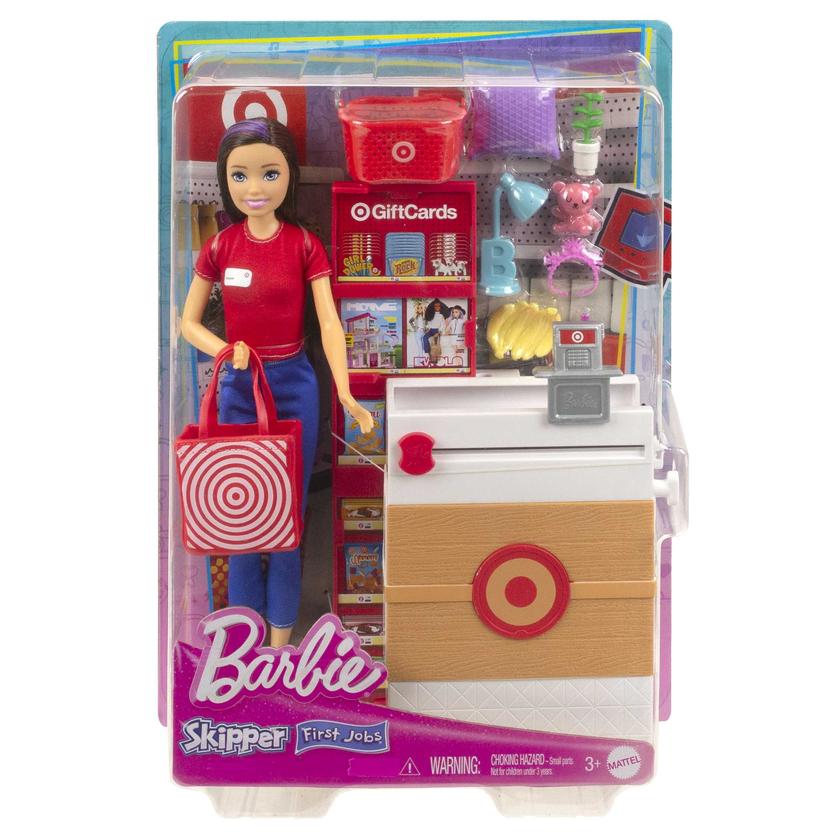 Barbie Toys, Skipper Doll And Target First Jobs Set With Checkout Stand And Accessories For Sale