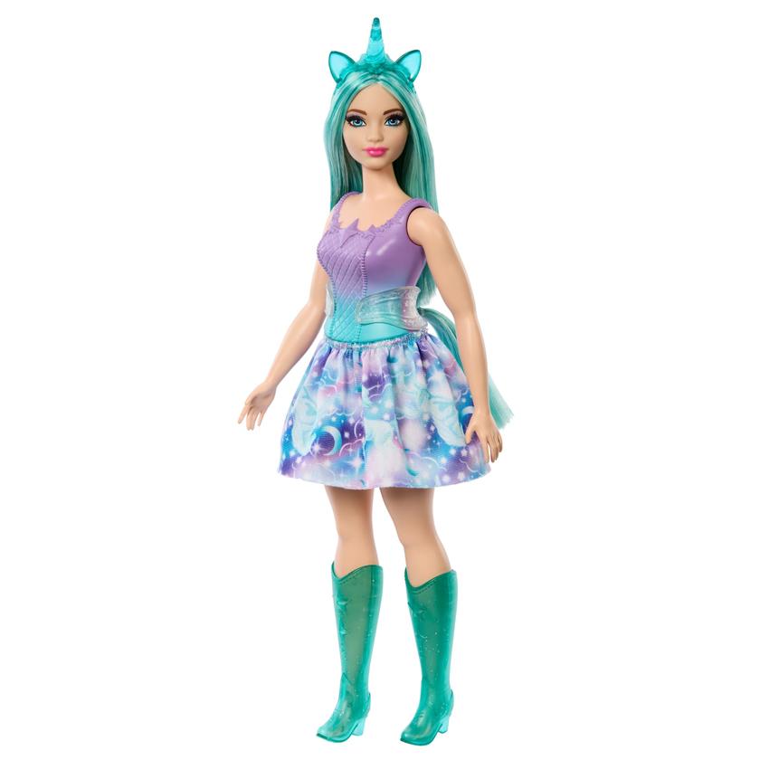 Barbie Unicorn Dolls With Fantasy Hair, Ombre Outfits And Unicorn Accessories High Quality