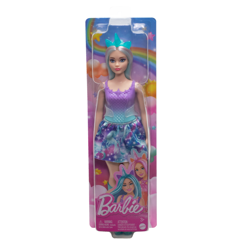 Barbie Unicorn Dolls With Fantasy Hair, Ombre Outfits And Unicorn Accessories High Quality