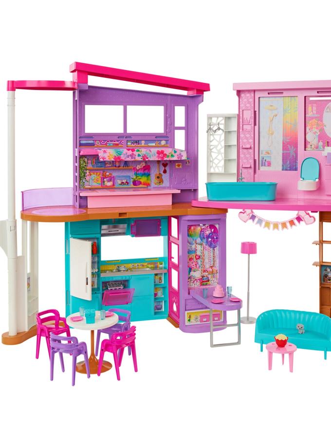 Barbie Vacation House Playset With 30+ Pieces, Toy For 3 Year Olds & Up Best Buy