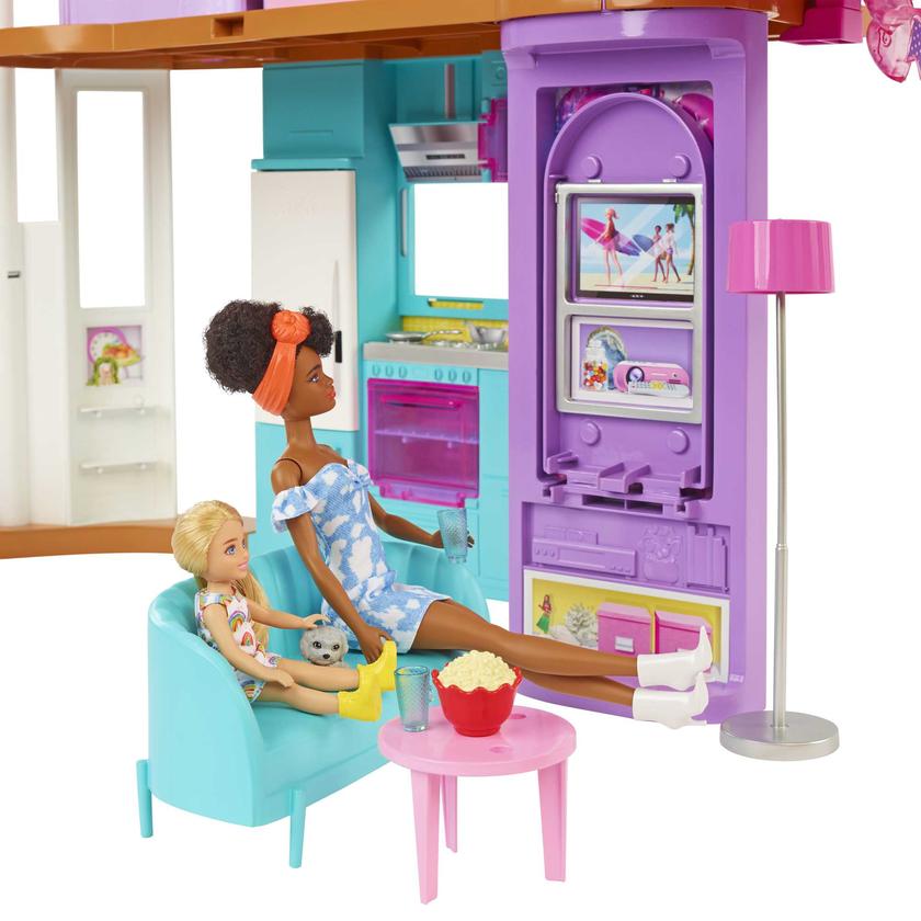 Barbie Vacation House Playset With 30+ Pieces, Toy For 3 Year Olds & Up Best Buy