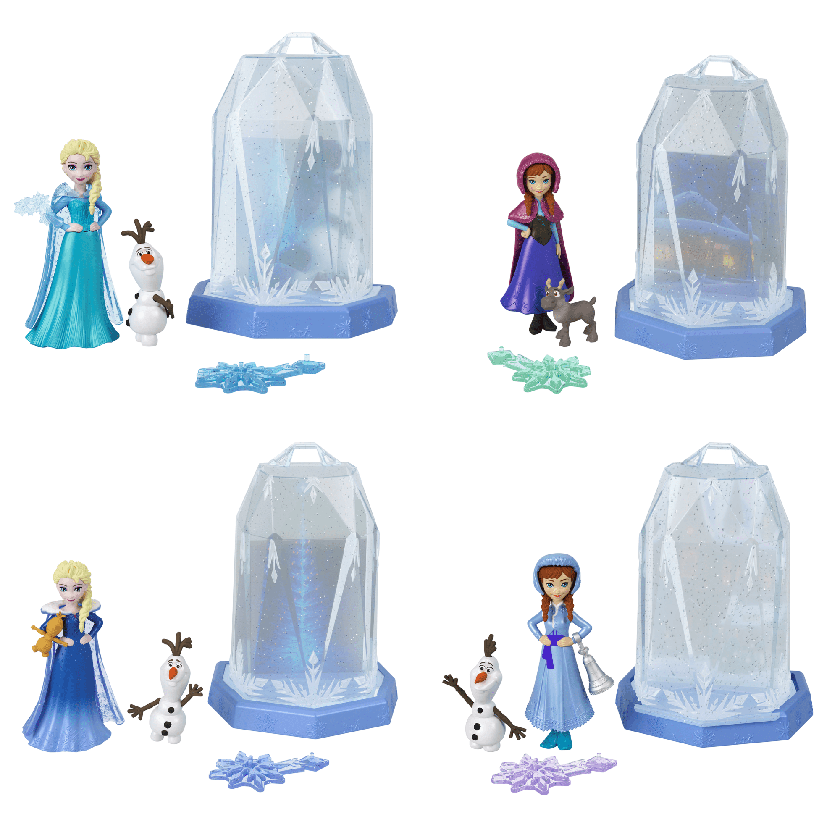 Disney Frozen Ice Reveal Surprise Small Doll With Ice Gel, Character Friend & Play Pieces (Dolls May Vary) Same Day Delivery