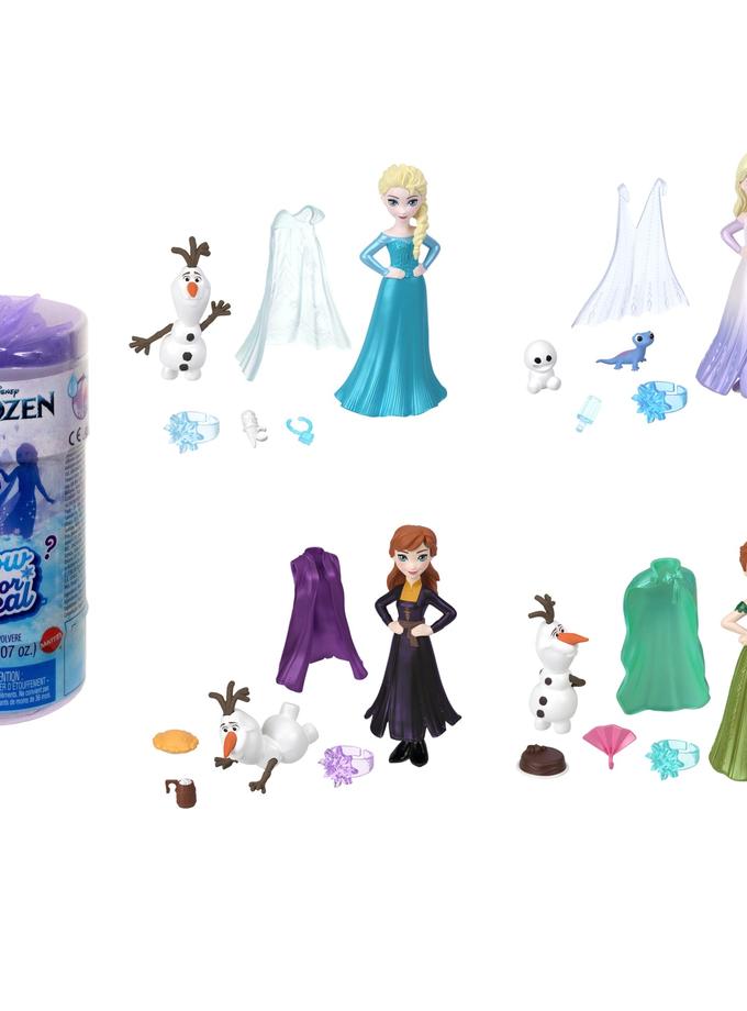 Disney Frozen Muñeca Snow Color Reveal Sorpresa Temática Coronación High Quality