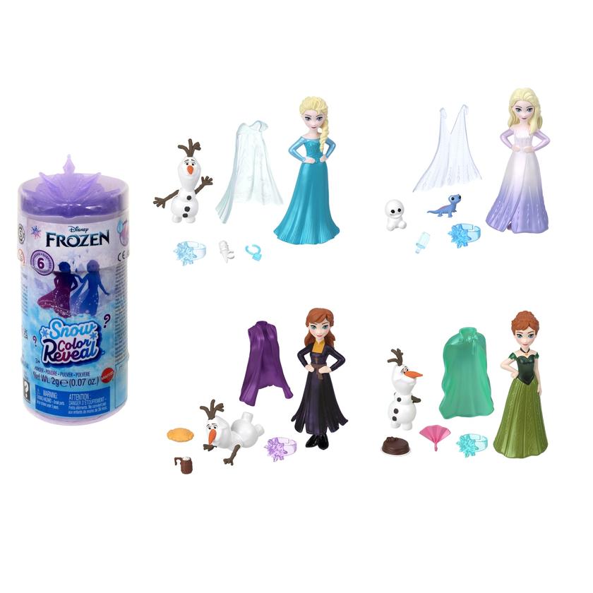 Disney Frozen Muñeca Snow Color Reveal Sorpresa Temática Coronación High Quality