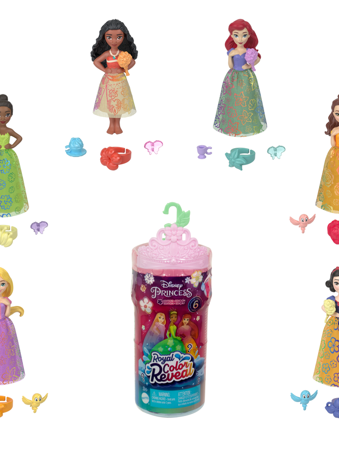 Disney Princesa Boneca Color Reveal Floral para Festa High Quality