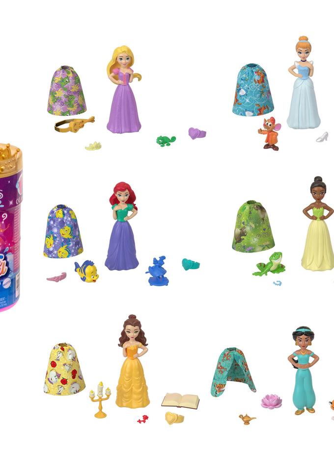 Disney Princesa Boneca Surpresa Color Reveal Real On Sale