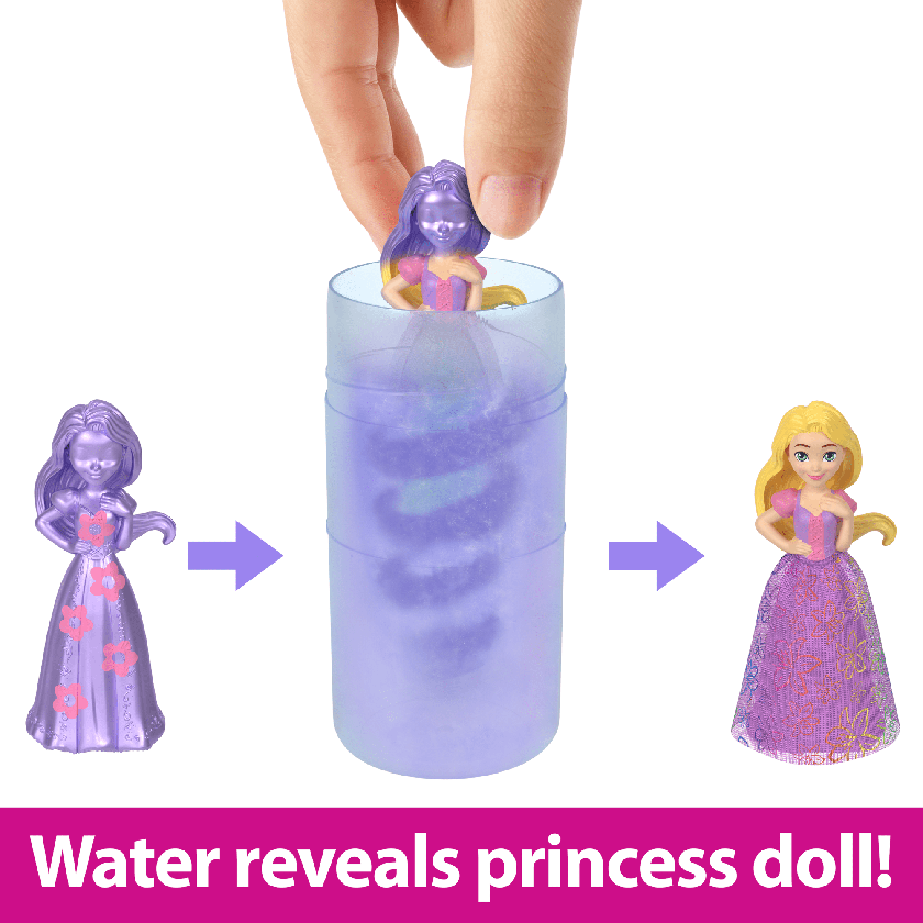 Disney Princess Royal Color Reveal Surprise Small Doll With Garden Party Accessories (Dolls May Vary) Best Seller