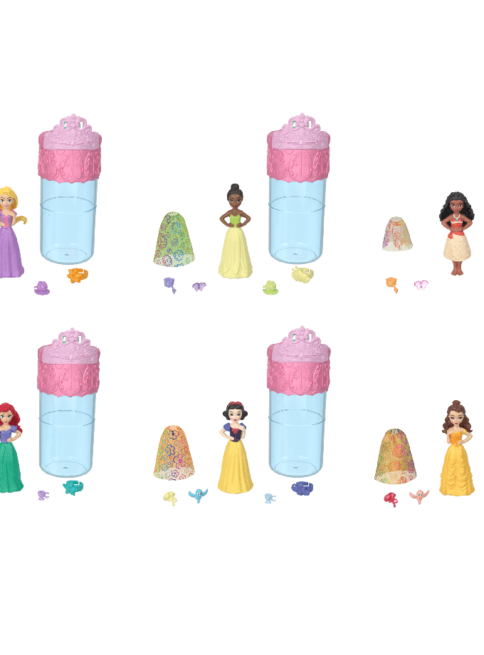 Disney Princess Royal Color Reveal Surprise Small Doll With Garden Party Accessories (Dolls May Vary) Free shipping