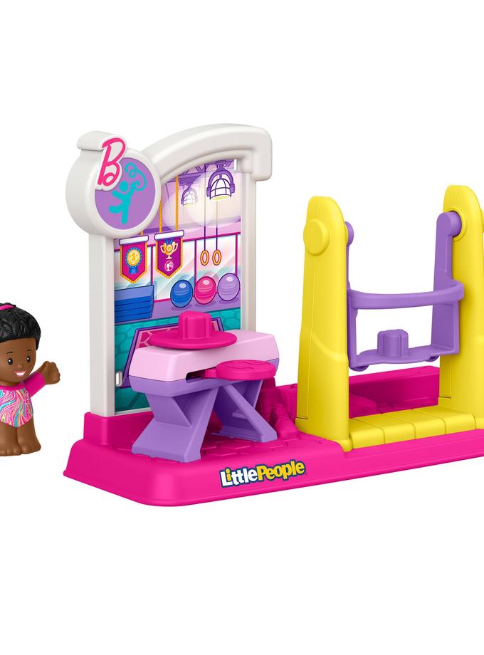 Fisher Price Little People Barbie Gymnastics Playset For Toddlers & Preschool Kids, 1 Figure New Arrival