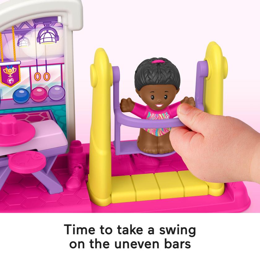 Fisher Price Little People Barbie Gymnastics Playset For Toddlers & Preschool Kids, 1 Figure New Arrival