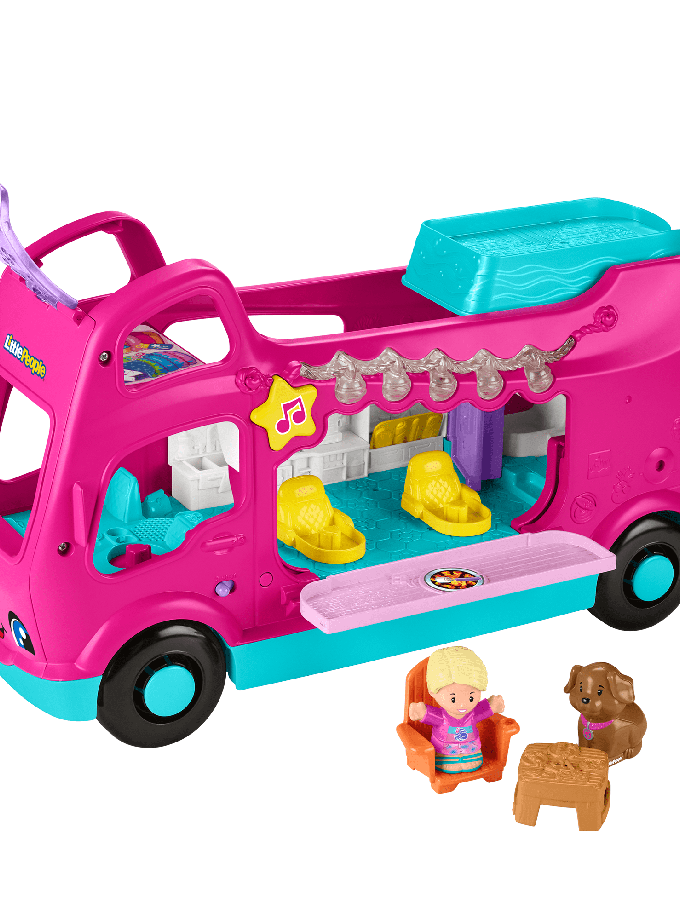 Fisher-Price Little People Barbie Little Dream Camper Rv Playset With Music Lights & 2 Figures New Arrival