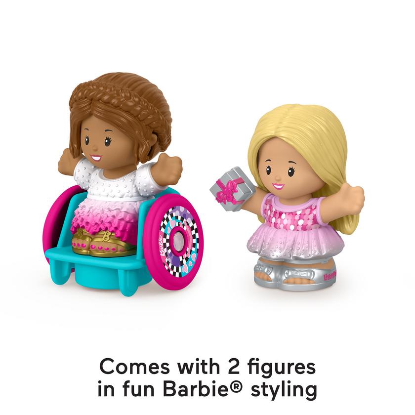 Fisher-Price Little People Barbie Party Figure Pack, 2 Characters For Toddlers Best Price