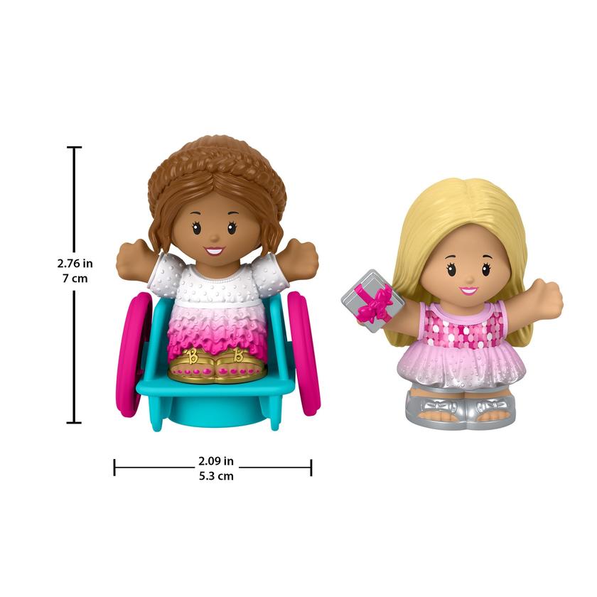 Fisher-Price Little People Barbie Party Figure Pack, 2 Characters For Toddlers Best Price