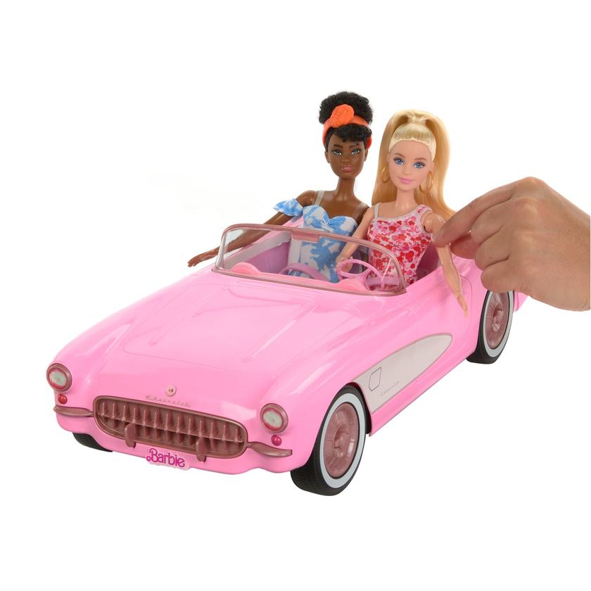 Hot Wheels Corvette Barbie Radiocommandée - Tirée du Film Barbie New Arrival