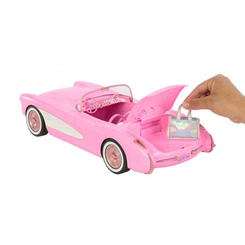 Hot Wheels Corvette Barbie Radiocommandée - Tirée du Film Barbie New Arrival