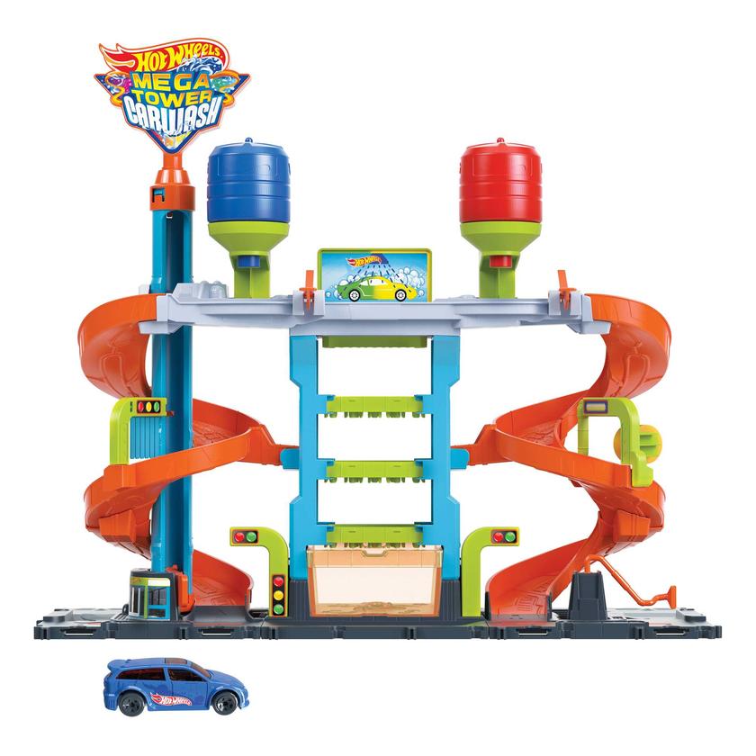 Hot Wheels MEGA Tower Car Wash Best Seller