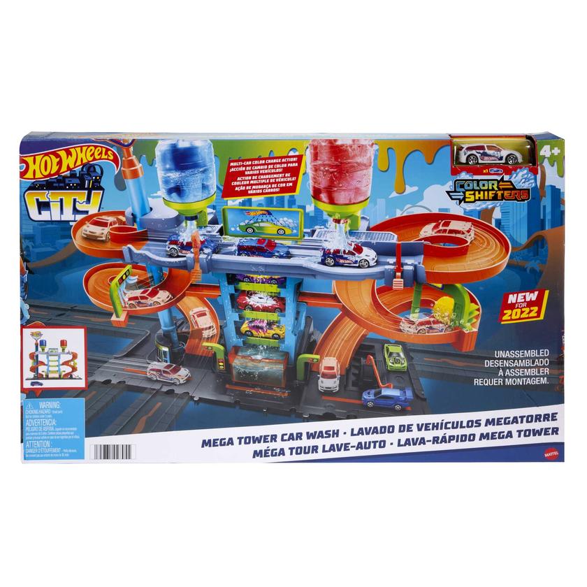 Hot Wheels MEGA Tower Car Wash Best Seller