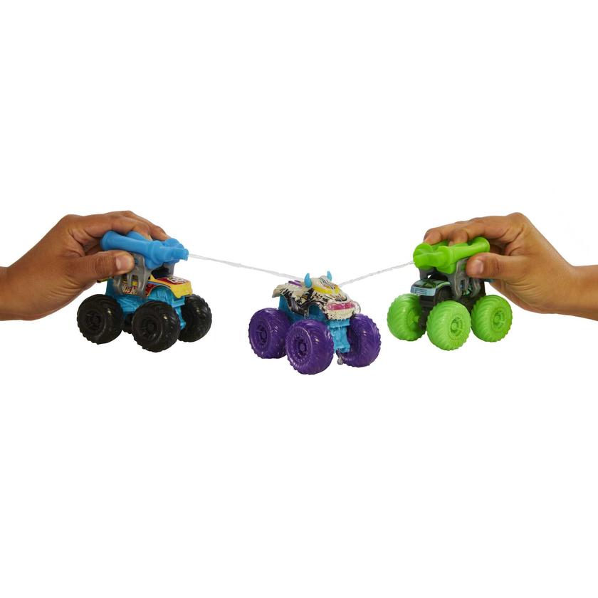 Hot Wheels Monster Trucks Color Reveal Water Blaster Assortment On Sale