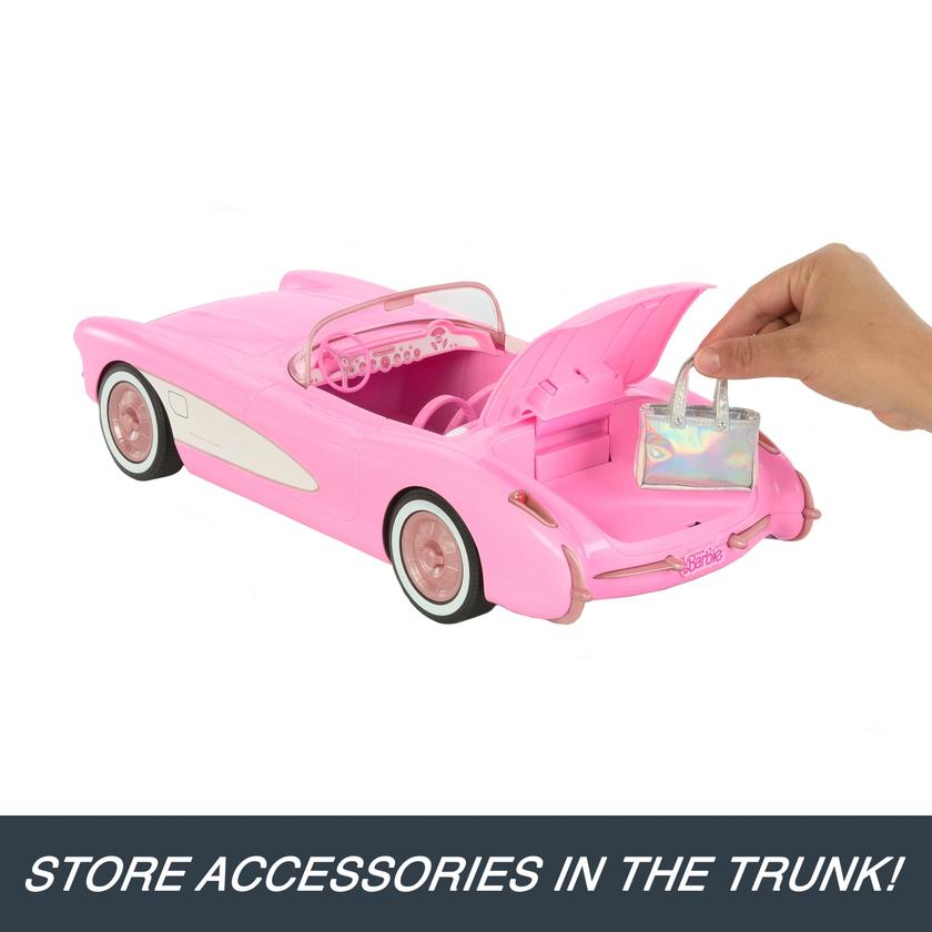 Hot Wheels RC Barbie Corvette, Remote Control Corvette From Barbie The Movie Free shipping