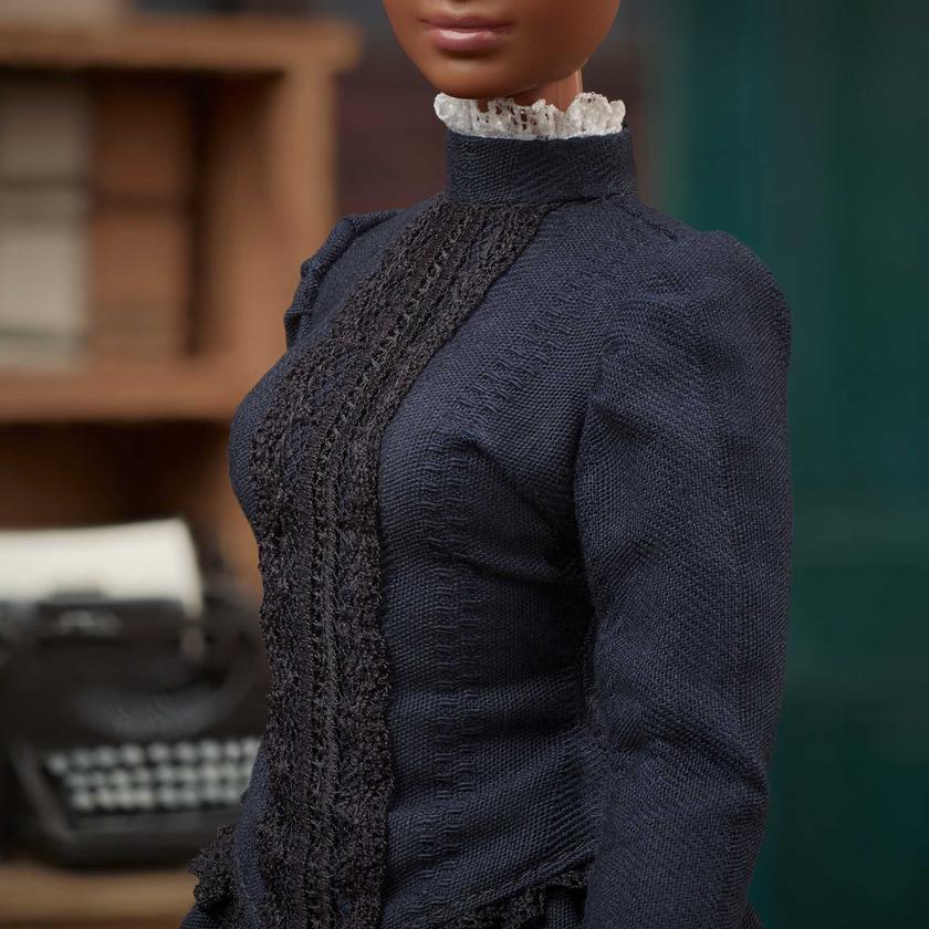 Ida B. Wells Barbie Inspiring Women Doll With Newspaper Accessory High Quality