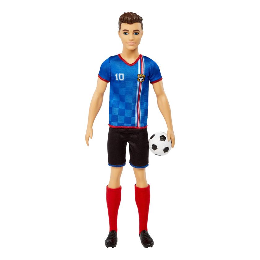 Ken Soccer Doll, Cropped Hair, #10 Uniform, Soccer Ball, Cleats,  Socks, 3 & Up Best Buy