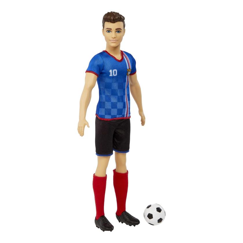 Ken Soccer Doll, Cropped Hair, #10 Uniform, Soccer Ball, Cleats,  Socks, 3 & Up Best Buy