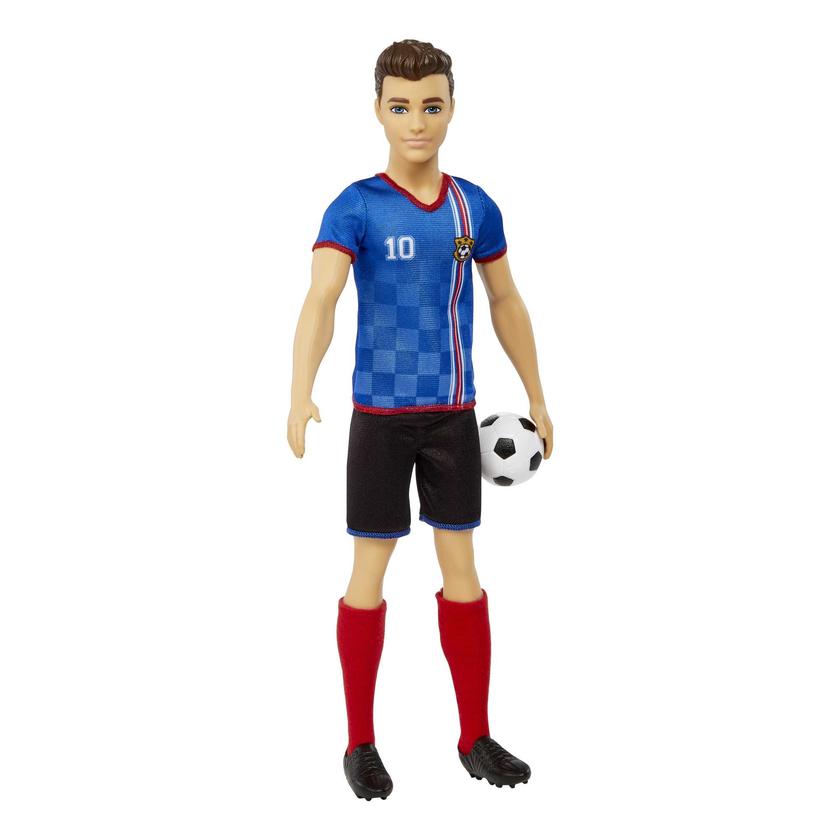 Ken Soccer Doll, Cropped Hair, #10 Uniform, Soccer Ball, Cleats,  Socks, 3 & Up Best Buy