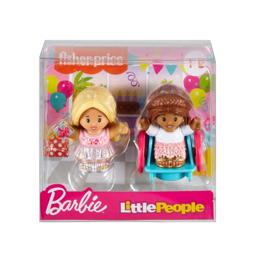 Little People Barbie Coffret Figurines Fête D’Anniversaire Best Price