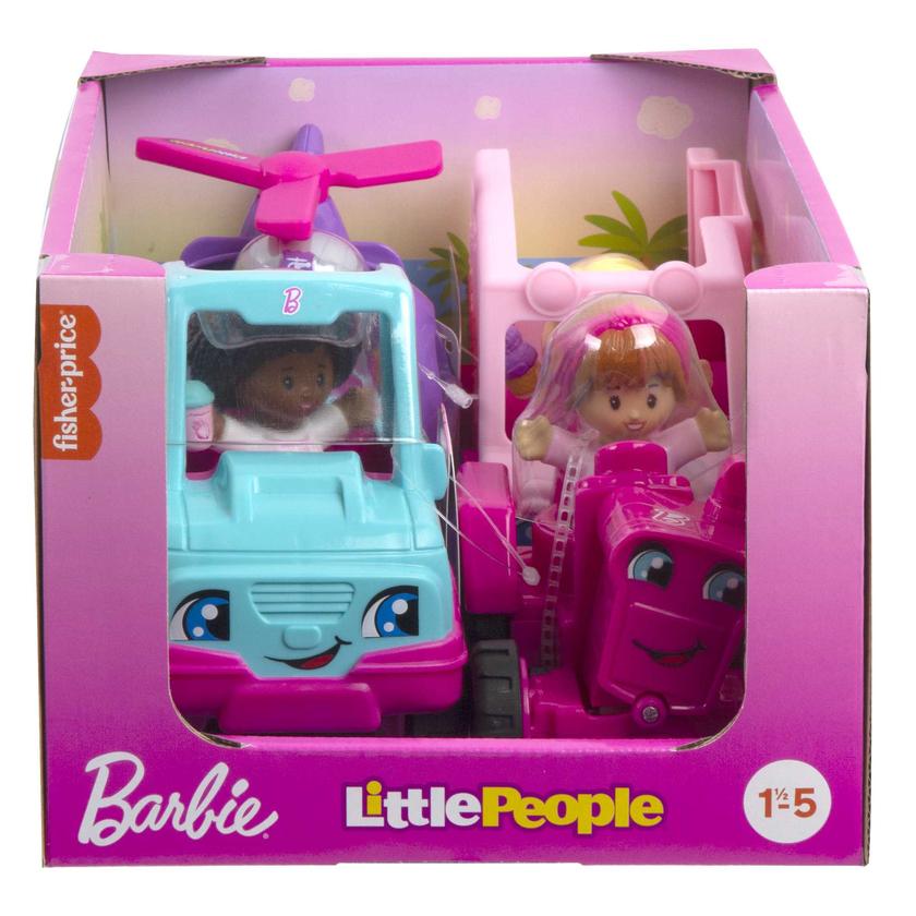 Little People Barbie Toys, Push-Along Vehicle & Figure Set Collection, Toddler Toys High Quality