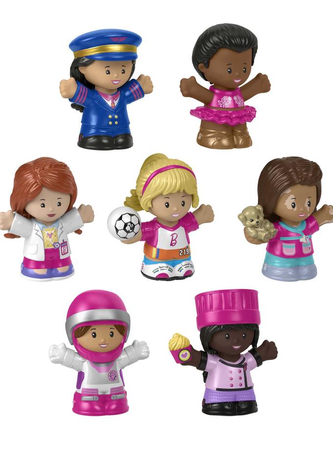 Little People Barbie Tu Peux Être Qui Tu Veux Coffret Figurines Same Day Delivery