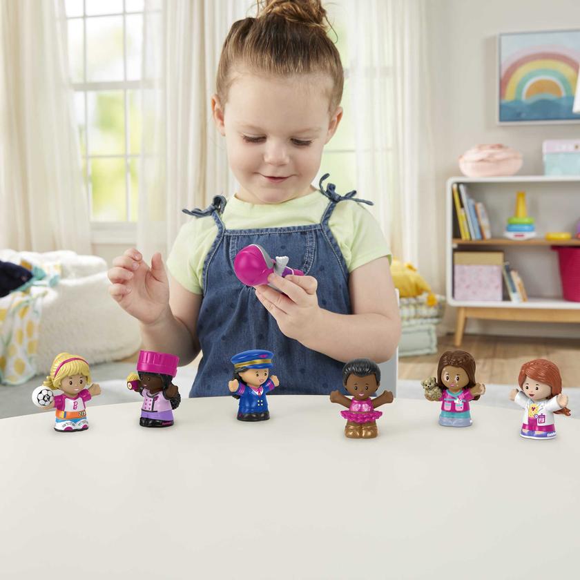 Little People Barbie Tu Peux Être Qui Tu Veux Coffret Figurines Same Day Delivery