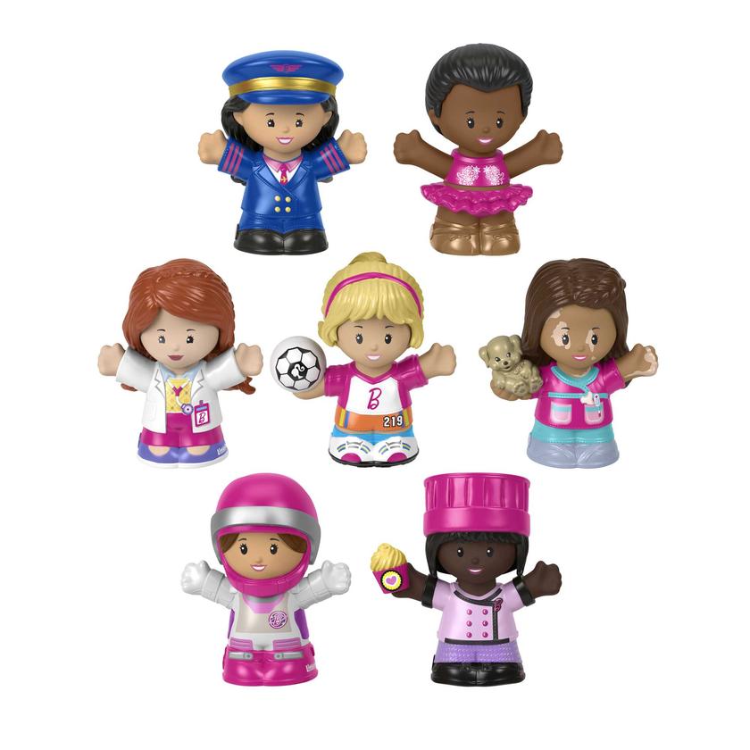 Little People Barbie Tu Peux Être Qui Tu Veux Coffret Figurines Same Day Delivery