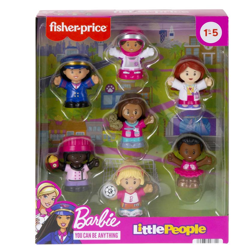 Little People Barbie Tu Peux Être Qui Tu Veux Coffret Figurines Same Day Delivery